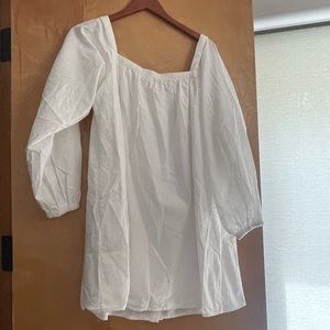 White flowy dress size small